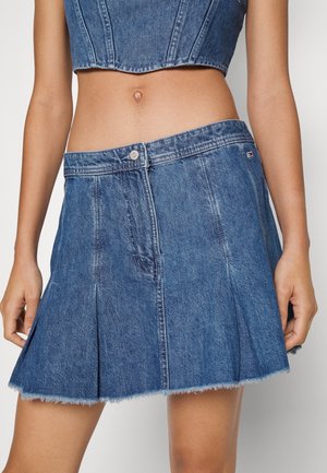 Tommy Jeans Minijupe - blue denim