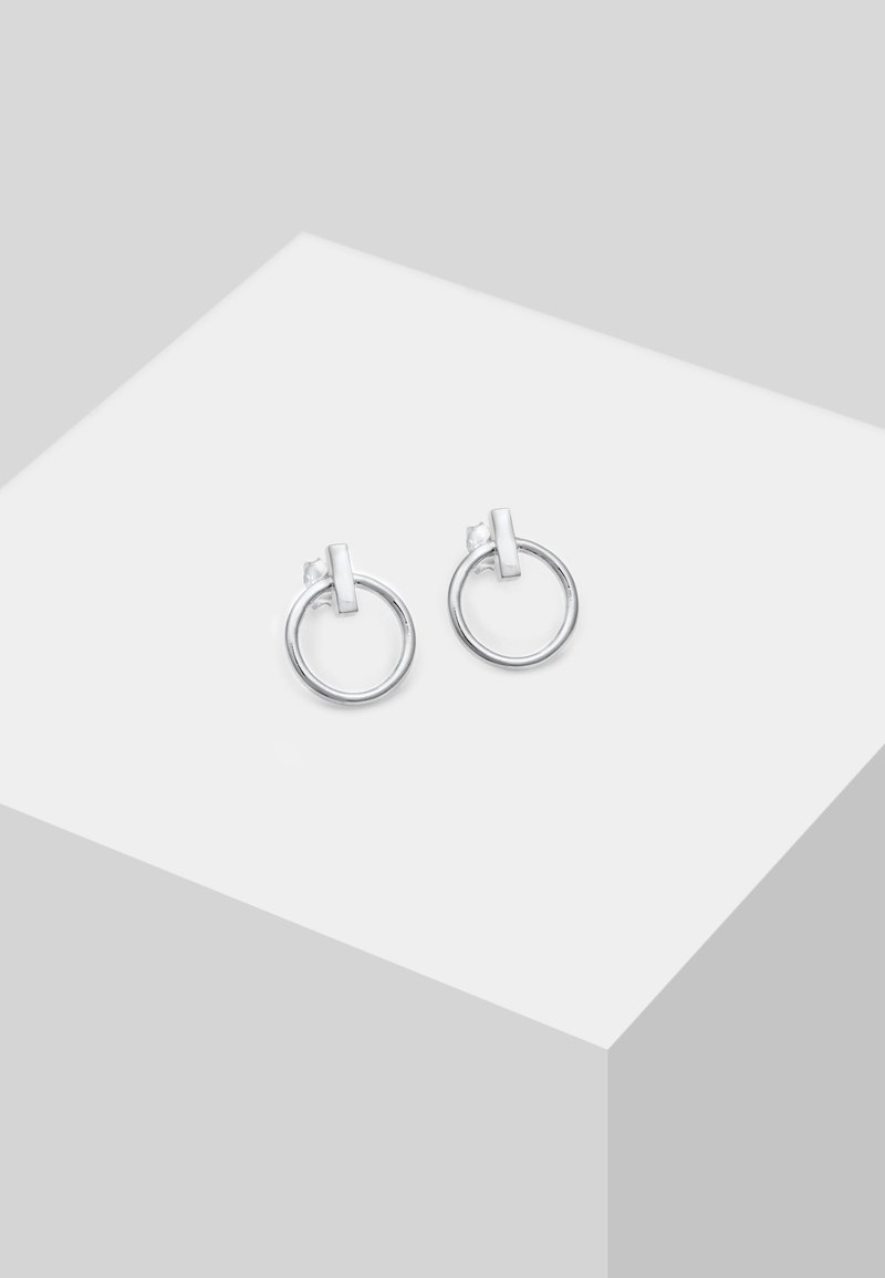 Elli - BASIC TREND - Earrings - silver-coloured, Enlarge