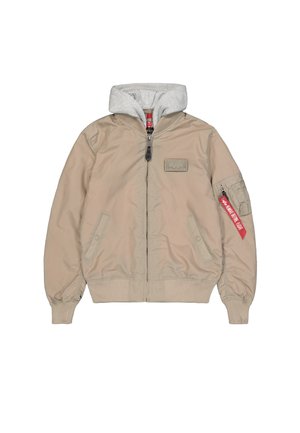 Alpha Industries, MA-1 TT HOOD - Übergangsjacke - vintage sand