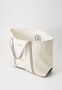 GANT BEACH TOTE BAG UNISEX SET - Geantă de pânză - cream