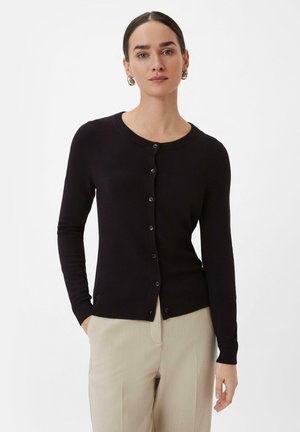 comma Cardigan - schwarz