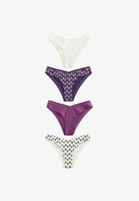 Seleccionado, berry print cream