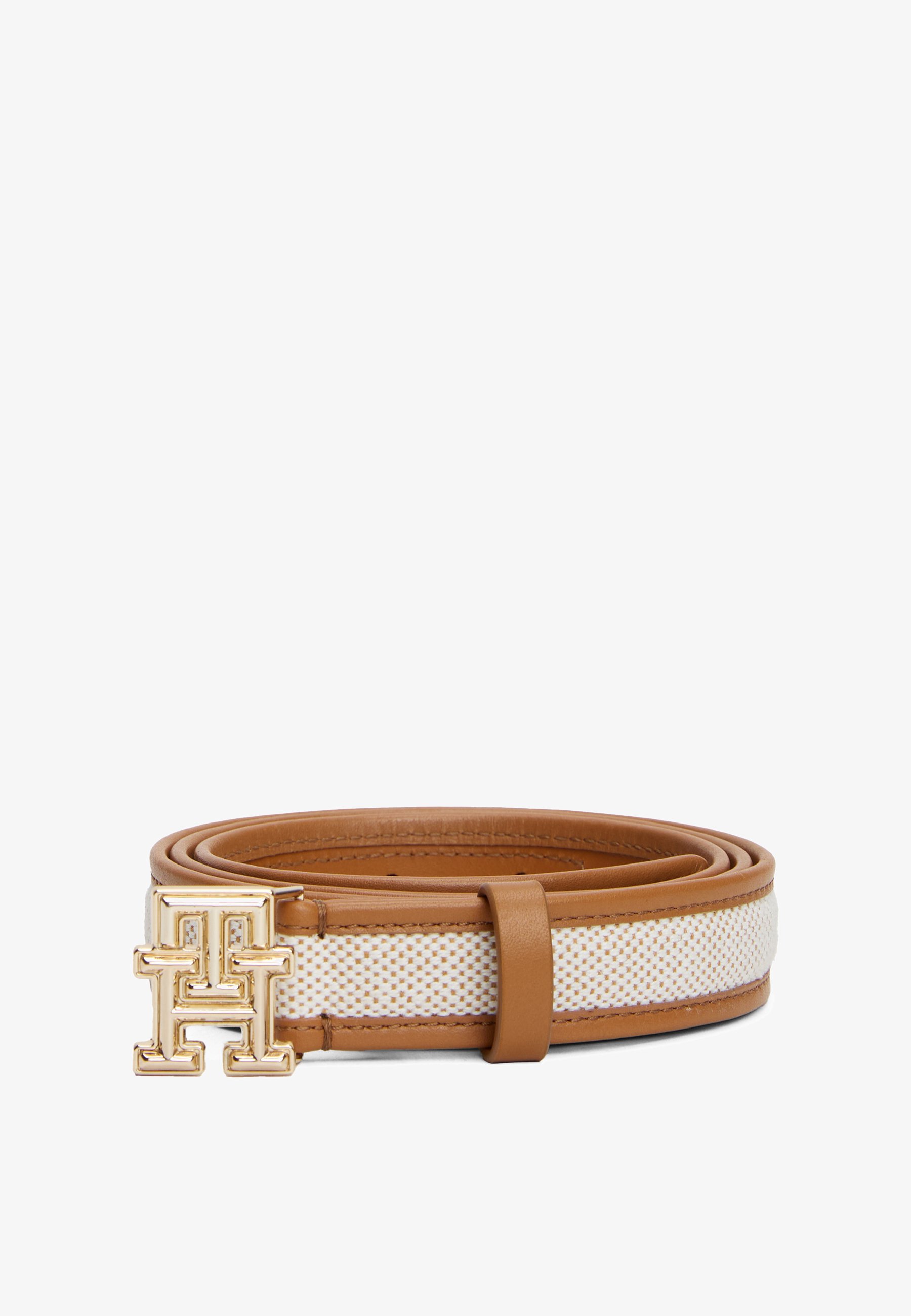 Tommy Hilfiger LOGO Belt brown/cognac