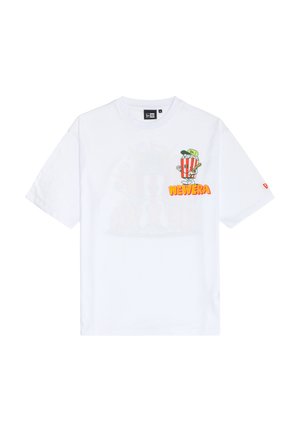 New Era, FOOD GRAPHIC TEE UNISEX - T-shirt imprimé - white