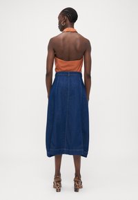 ONLY Tall ONLKLARA A LINE SKIRT  - A-vonalú szoknya - medium blue denim