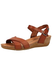 Cosmos Comfort Platform sandals - braun