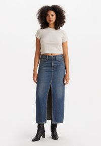 Levi's® ANKLE COLUMN SKIRT - Maxi skirt - wave hello