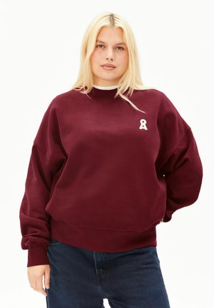 ARMEDANGELS, ICONIC Å ALIZAA - Sweatshirt - velvet red