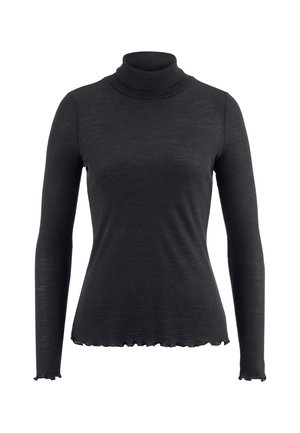 hessnatur Unterhemd/-shirt - schwarz