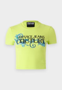 Versace Jeans Couture T-shirts med print - kiwi