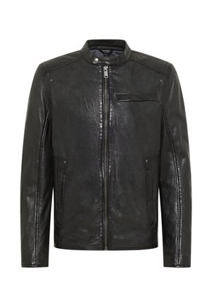 Mustang, Lederjacke - schwarz