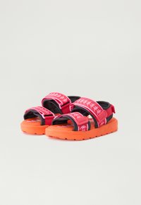 Kappa 222 BANDA ASTER KID UNISEX Sandals asphalt/orange