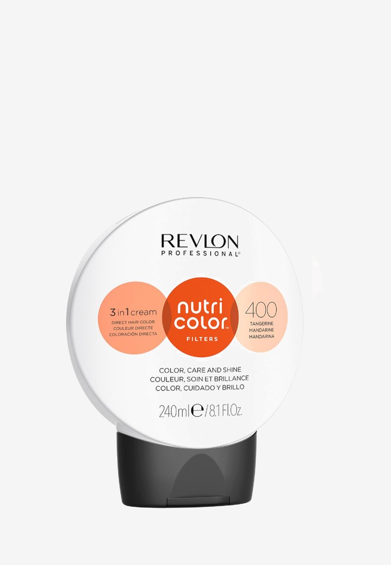 Revlon Professional - NUTRI COLOR™ FILTERS 3 IN 1 CREAM COLOR CARE AND SHINE SEMI PERMANENT - Après-shampoing - 400 tangerine, Agrandir