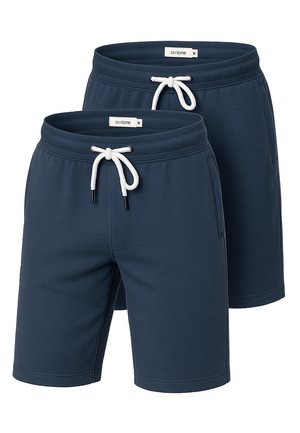SET OF 2 - Shorts - dark blue dark blue