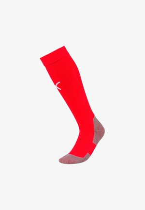 Puma FUSSBALL LIGA CORE - Sportsocken - red/white