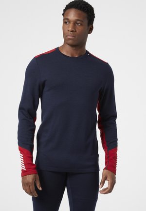 Helly Hansen LIFA MIDWEIGHT CREW - Longsleeve - navy