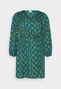 EVOKED VILA Vapaa-ajan mekko - green