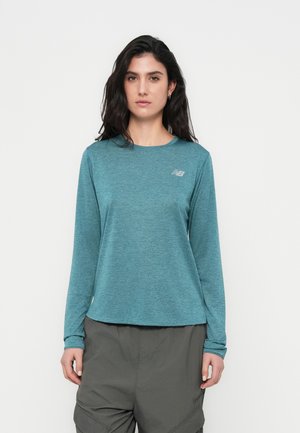 ATHLETICS LONG SLEEVE - T-shirt à manches longues - big teal heather