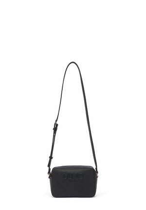 WITH LOGO - Sac bandoulière - black