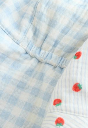Next 2 PACK SUMMER - Hat - blue strawberry gingham