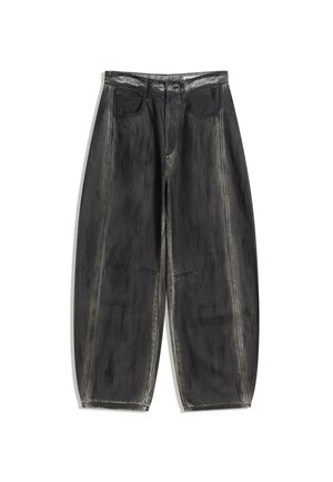 PRINTED BARREL  - Jeans relaxed fit - black