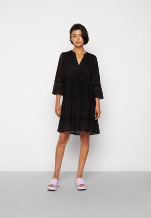 VMHONEY V-NECK TUNIC - Sukienka letnia - black