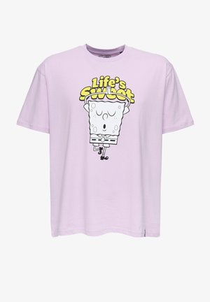 Re:Covered SPONGEBOB LIFES SWEET - T-shirt med print - purple