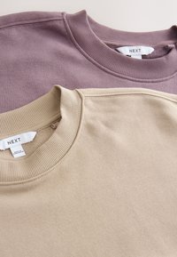 SUPERSOFT ESSENTIALS CREW NECK SEAM DETAIL 2 PACK - Melegítőfelső - neutral blush