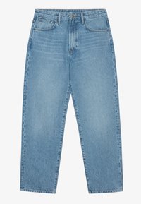 Džínsy široké - dark blue denim