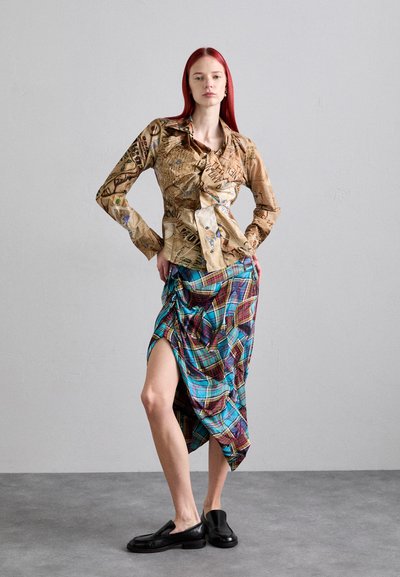 Vivienne Westwood DRUNKEN - Blusa - brown