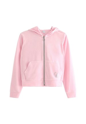 Felpa con zip - light pink
