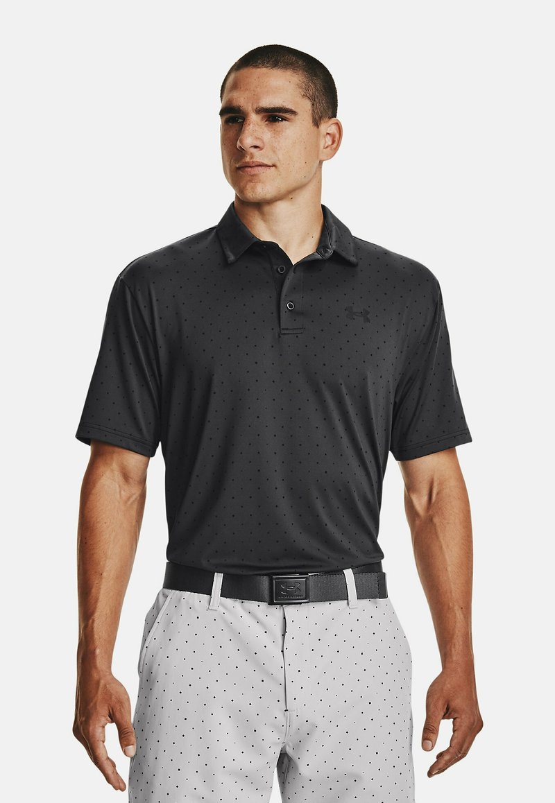 Under Armour UA PLAYOFF Polo shirt black/black Zalando.co.uk