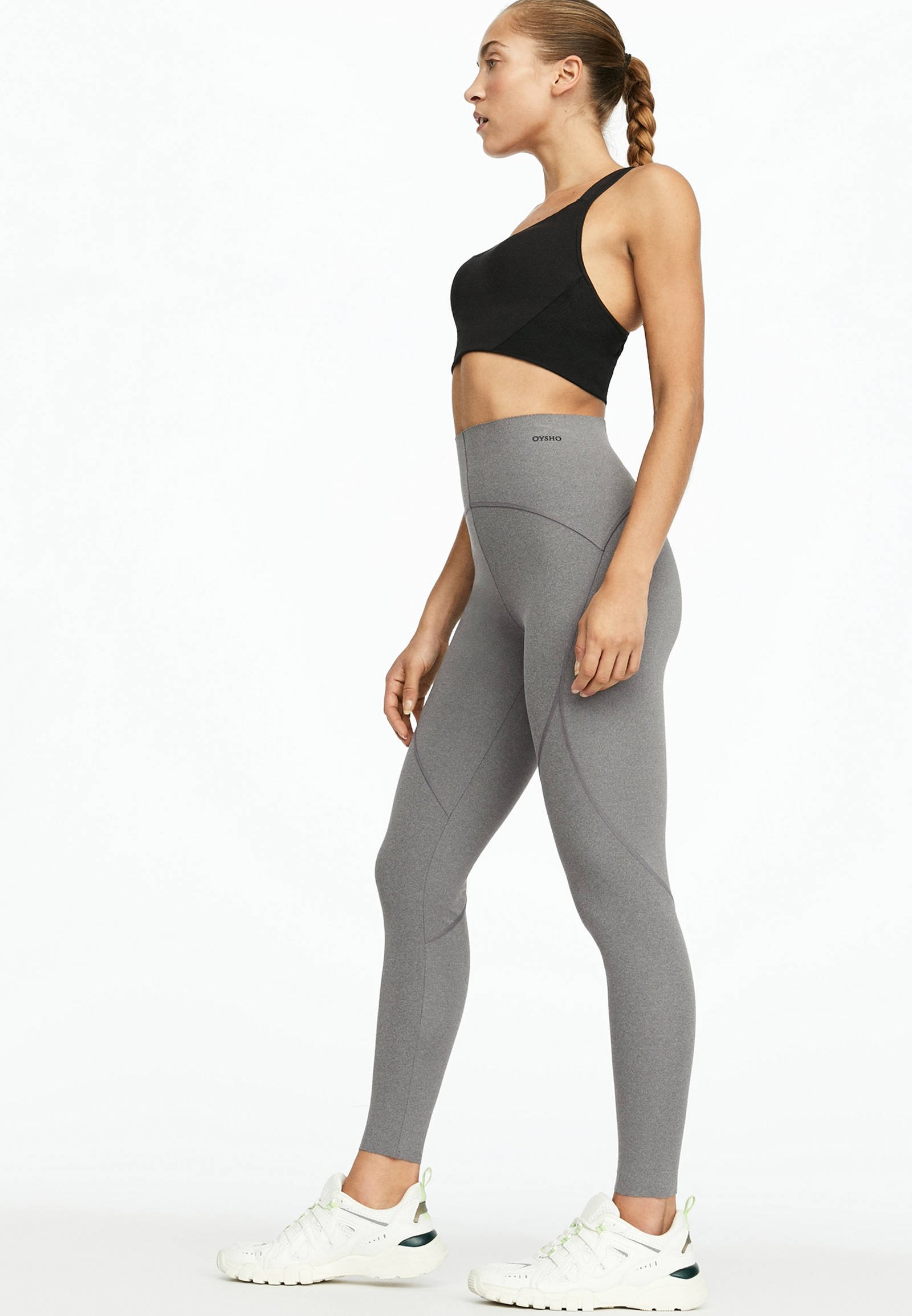 Oysho Compression Leggings Extra-compressive Core-control 65cm