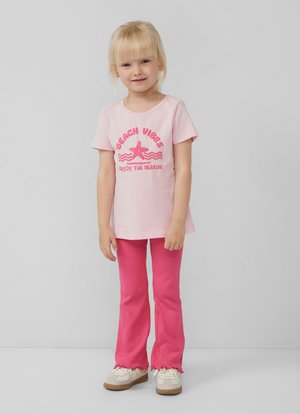 Print T-shirt - zartrosa