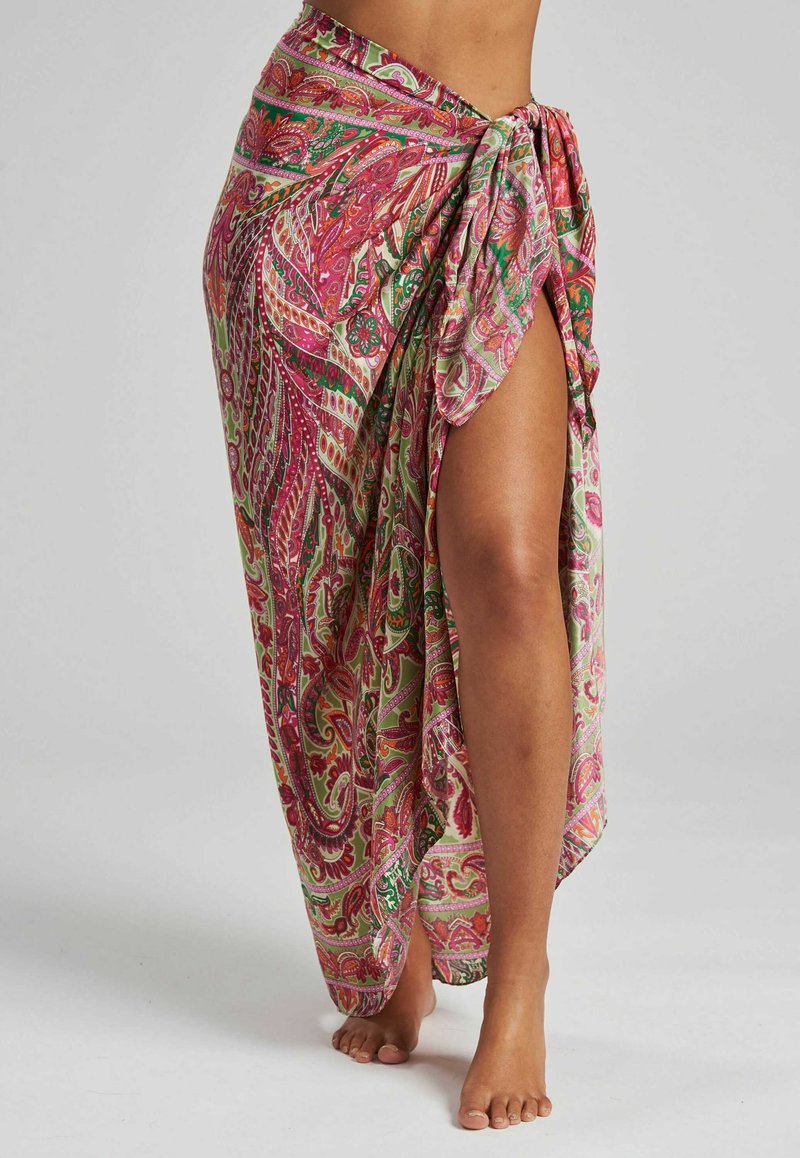 South Beach SARONGS/PAREOS SCARF PRINT CREPE SARONG - Accessorio da spiaggia - multi-coloured