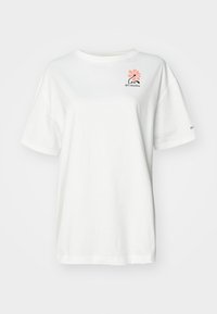 ROLLING BEND™ GRAPHIC OVERSIZED TEE - Trükipildiga T-särk - white