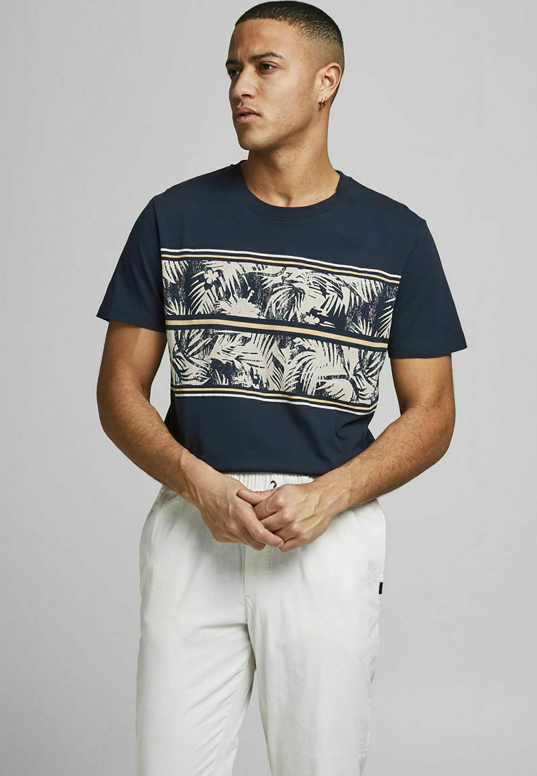 Uomo PALMEN-BLOCKPRINT - T-shirt con stampa Uomo PALMEN-BLOCKPRINT - T-shirt con stampa