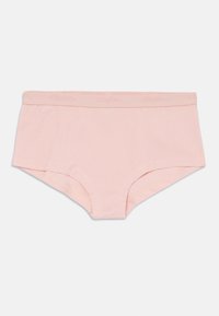 Slip ipster in cotone rosa con un morbido elastico con logo, caratterizzati da una texture liscia e traspirante e un taglio classico per il massimo comfort.