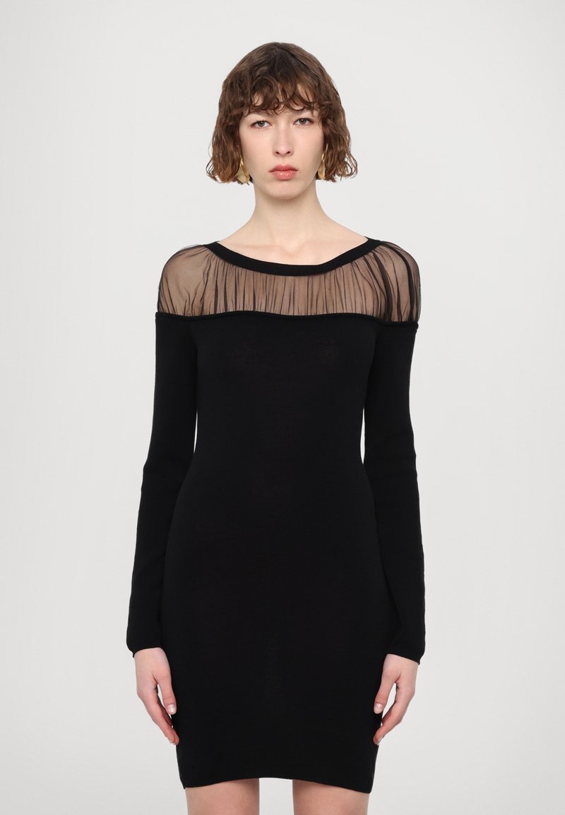 The Kooples ROBE - Shift dress - black
