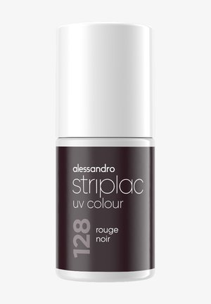 alessandro STRIPLAC UV COLOUR - Neglelakk - rouge noir