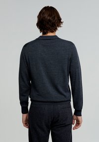 Scalpers CLASSIC MOLLER  - Top s dlouhým rukávem - dark grey