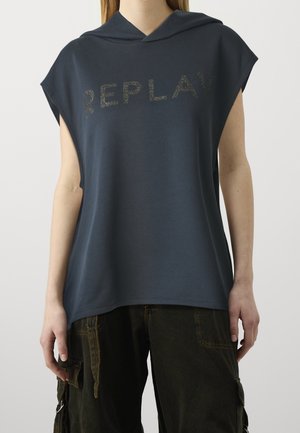 Sweat à capuche - dark blue
