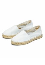 SELECTED FEMME Damen Espadrilles Aus Leder – Bequeme Flats Mit Gummisohle, Absatz 1 Cm