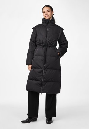 YASRACCA LONG COAT - Dunkåpe / -frakk - black