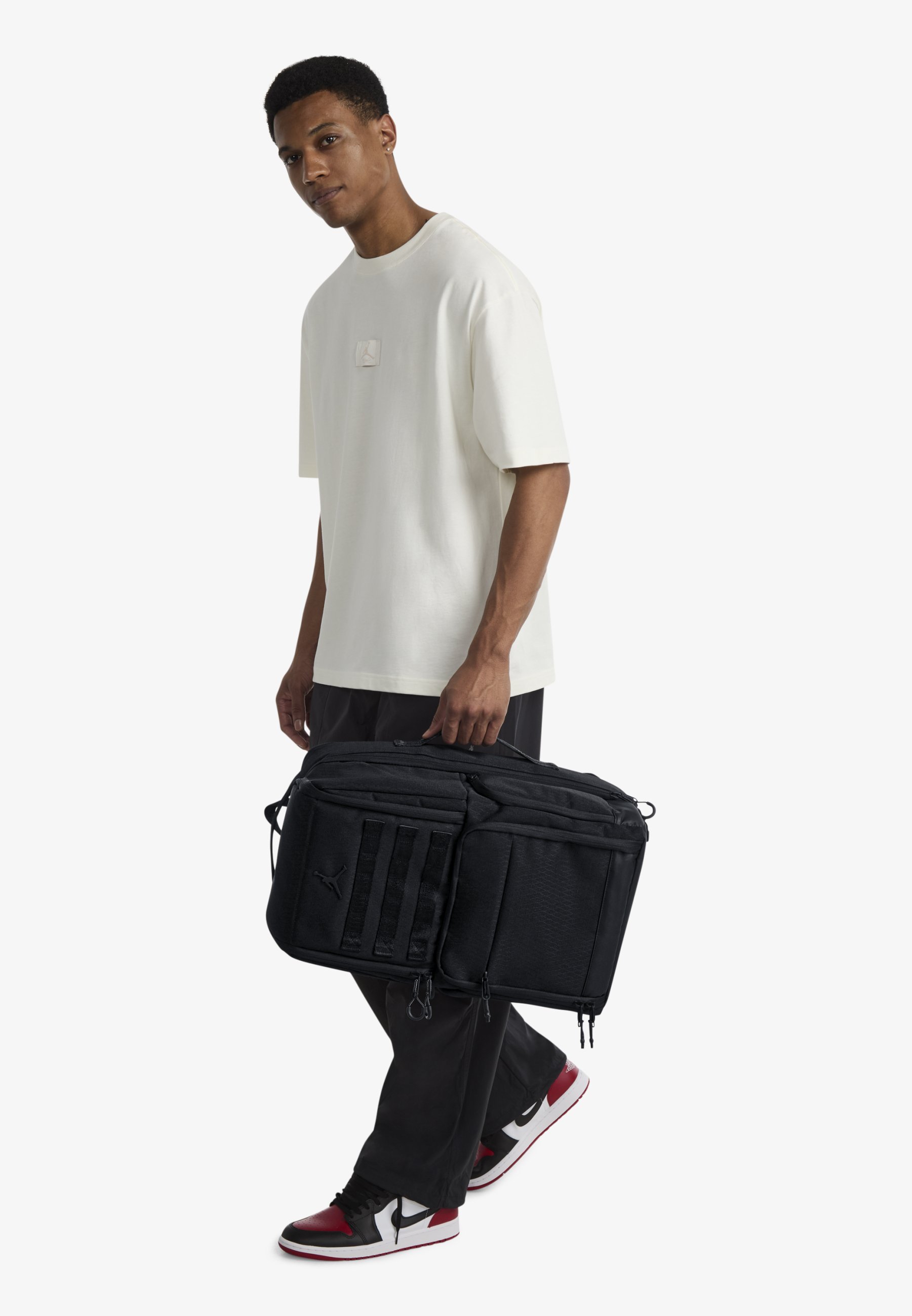 Jordan JAM COLLECTORS BACKPACK UNISEX - Turistinė kuprinė - black