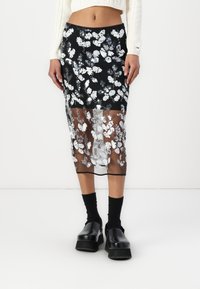 Cras SKIRT - Pencil skirt - black