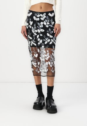 Cras SKIRT - Pencil skirt - black