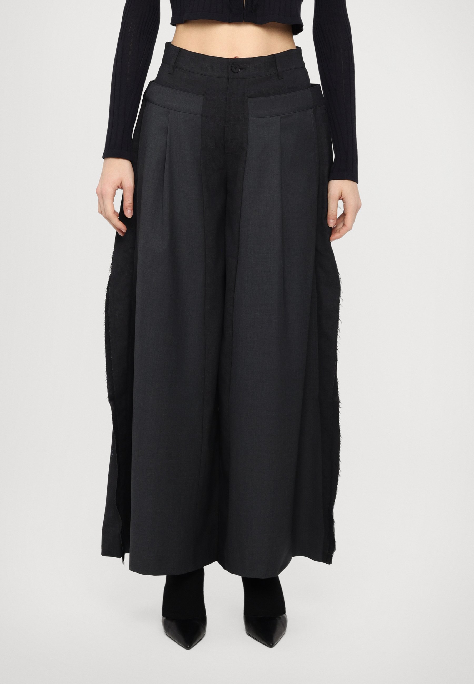 【Feng Chen Wang】PATCHWORK TROUSER Feng Chen Wang DECONSTRUCTION PATCHWORK TROUSERS - Trousers
