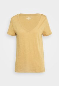 J.CREW Jednoduché tričko - brown
