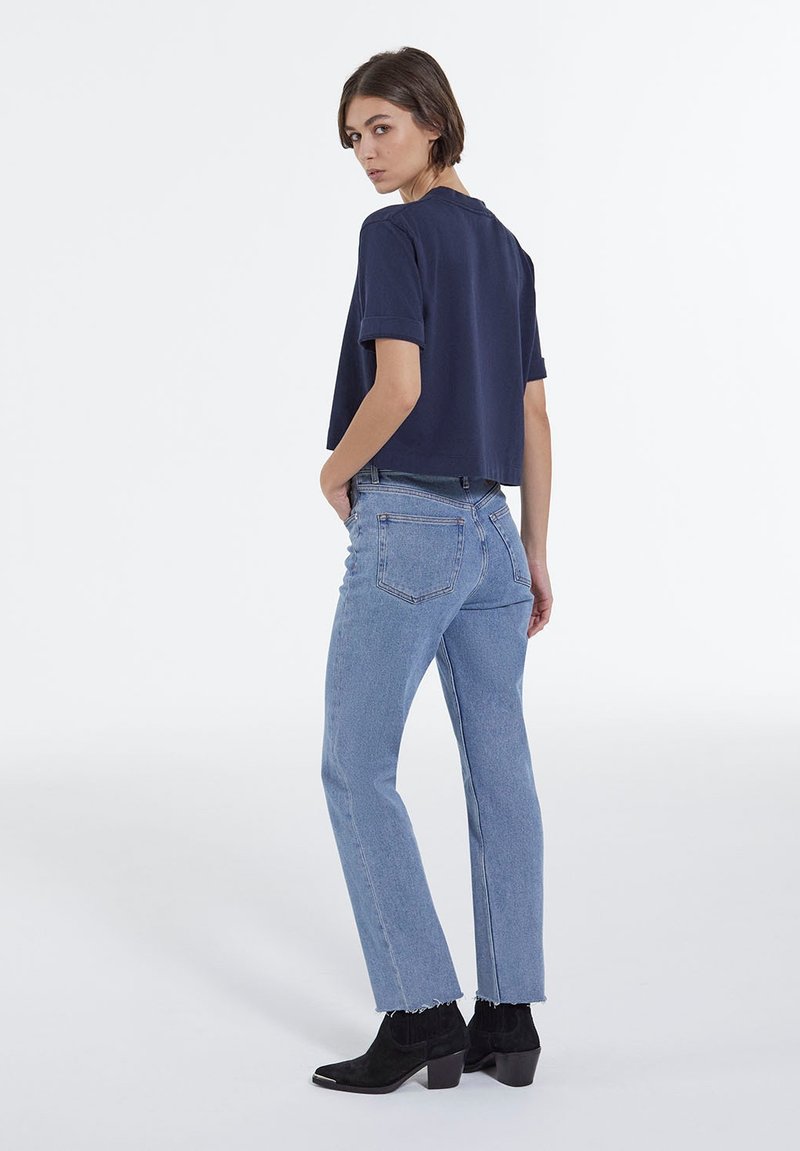 Damen Kleider | The Kooples TIGRE TEE T-Shirt print navy/blau - ZJ80218 Damen Kleider | The Kooples TIGRE TEE T-Shirt print navy/blau - ZJ80218